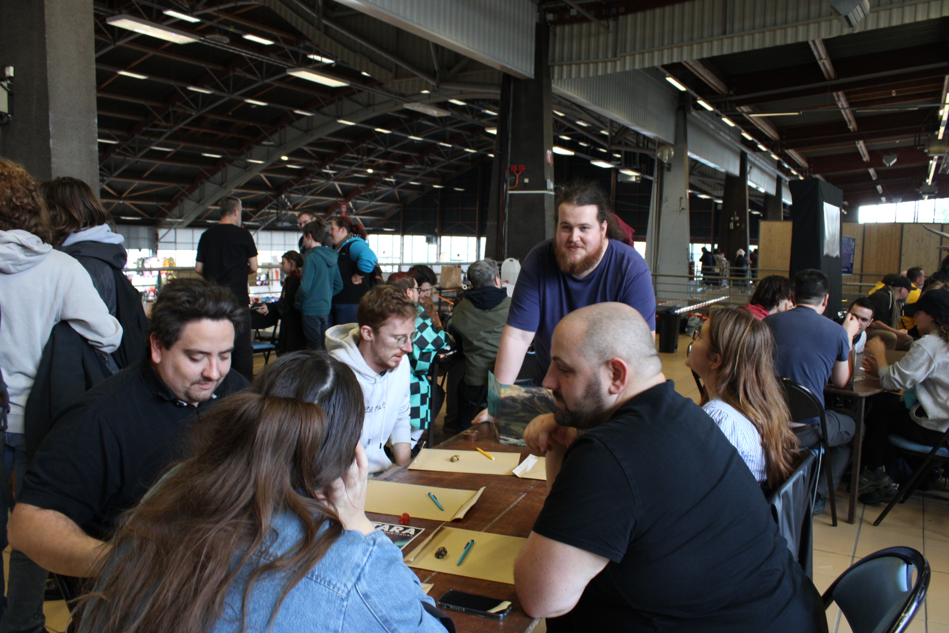 Une partie de JdR lors de la convention Art to Play à Nantes